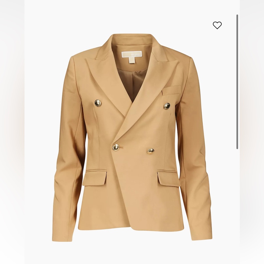 NWT Michael Kors Peak Lapel Blazer - sz 10